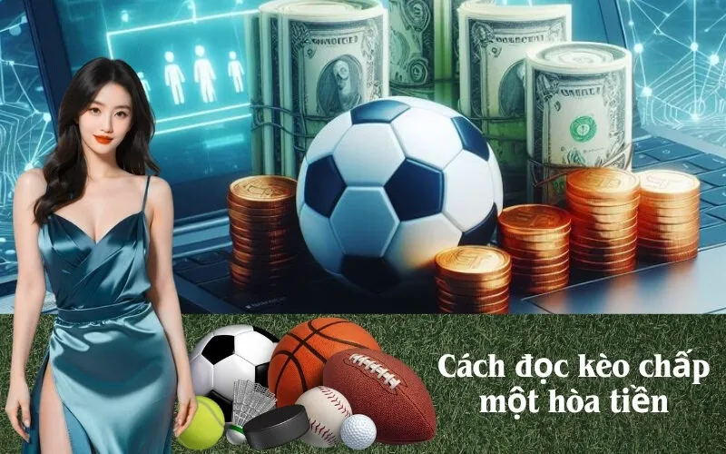 Cách đọc kèo chấp một hòa tiền