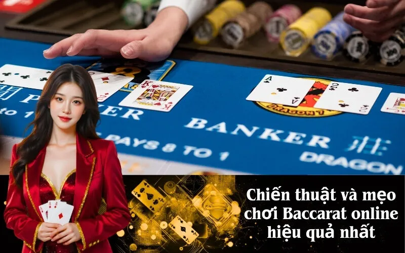 Chiến thuật và mẹo chơi Baccarat online hiệu quả nhất